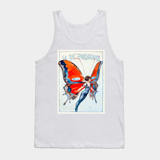 La Vie Parisienne, 1920s Tank Top by WAITE-SMITH VINTAGE ART